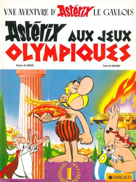 Couverture de l'album Astérix Tome 12 Astérix aux jeux olympiques