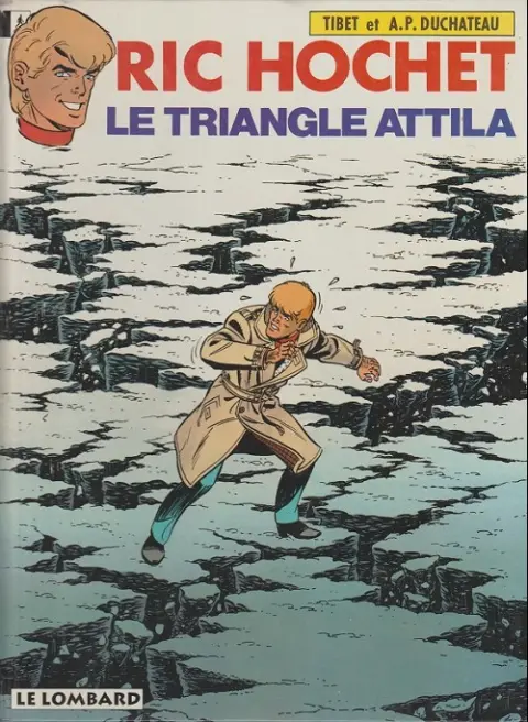 Couverture de l'album Ric Hochet Tome 45 Le triangle Attila