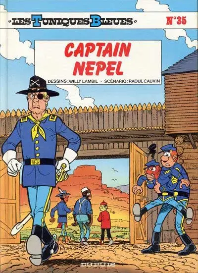 Couverture de l'album Les Tuniques Bleues Tome 35 Captain Nepel