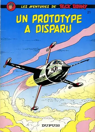 Couverture de l'album Buck Danny Tome 21 Un prototype a disparu