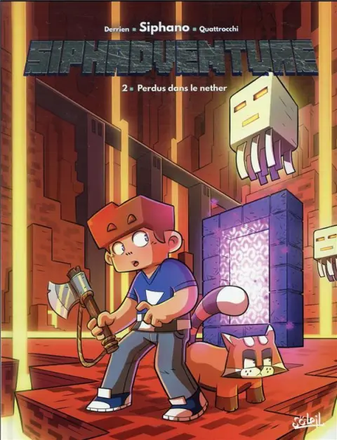 SiphAdventure Tome 2 Perdus dans le nether