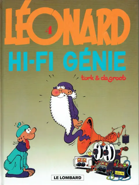Couverture de l'album Léonard Tome 4 Hi-Fi Génie