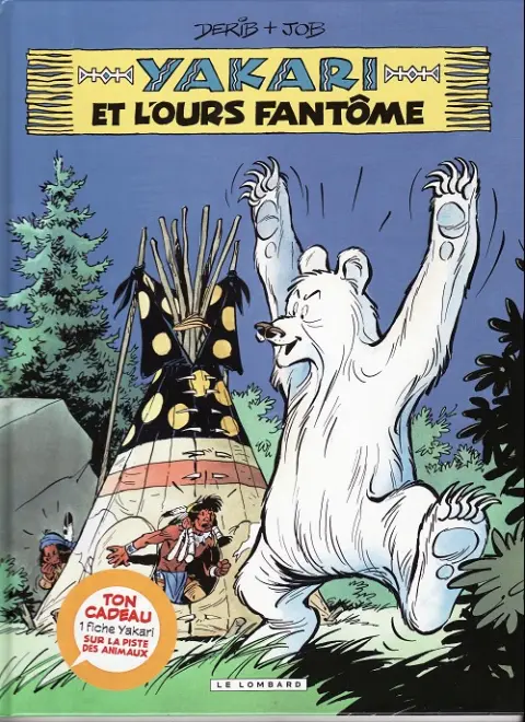 Couverture de l'album Yakari Tome 24 Yakari et l'ours fantôme