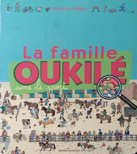 Couverture de l'album La famille Oukilé 7 La famille Oukilé aime le sport