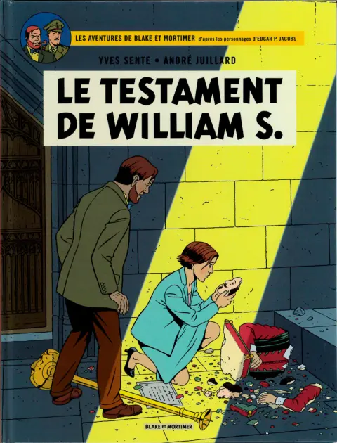 Couverture de l'album Blake et Mortimer Tome 24 Le Testament de William S.