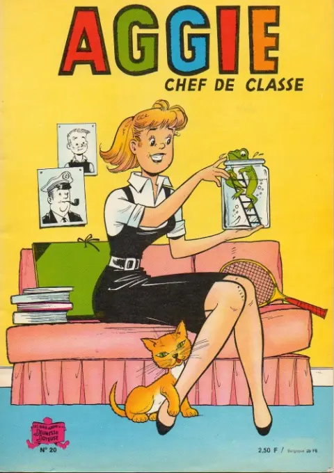 Couverture de l'album Aggie N° 20 Aggie chef de classe