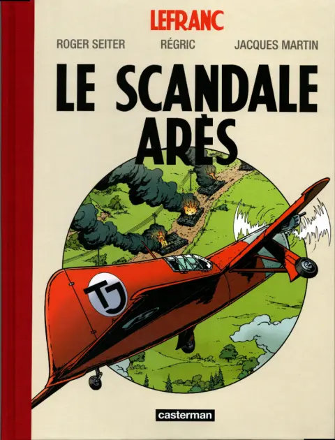 Couverture de l'album Lefranc Tome 33 Le scandale Arès