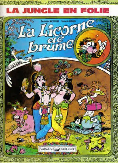 Couverture de l'album La Jungle en folie Tome 15 La licorne de brume