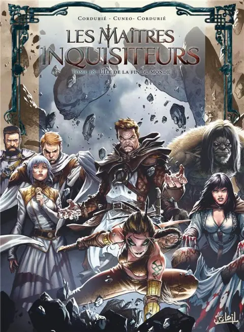 Les Maîtres inquisiteurs Tome 18 L'île de la fin du monde