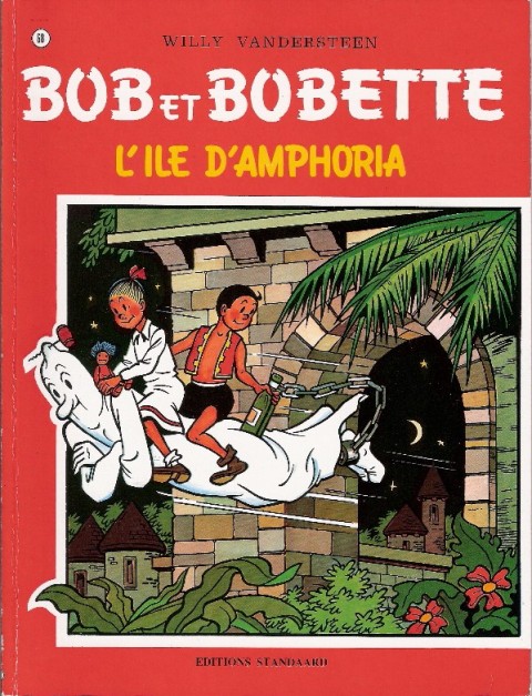 Couverture de l'album Bob et Bobette Tome 68 L'île d'Amphoria