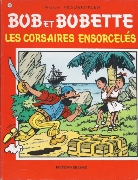 Couverture de l'album Bob et Bobette Tome 120 Les corsaires ensorcelés