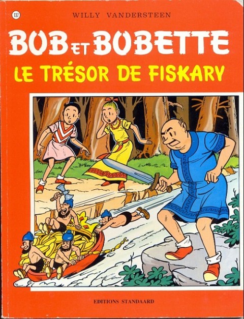 Couverture de l'album Bob et Bobette Tome 137 Le trésor de Fiskary