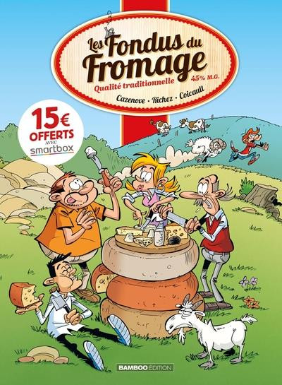 Couverture de l'album Les Fondus Tome 17 Les fondus du fromage