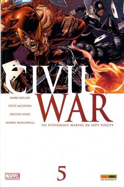 Couverture de l'album Civil War Tome 5