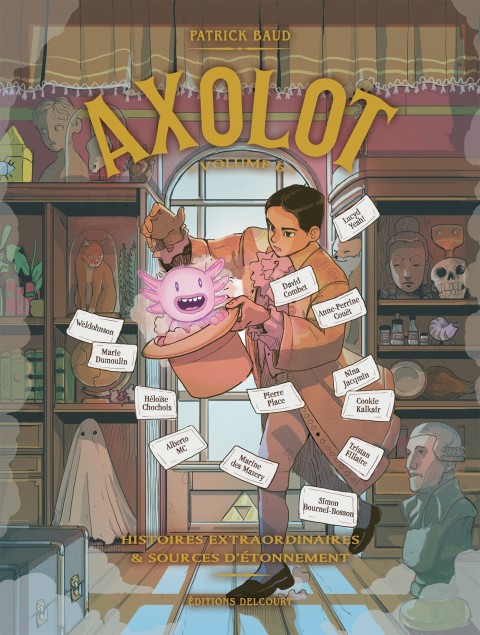 Couverture de l'album Axolot - Histoires extraordinaires & sources d'étonnement Volume 6