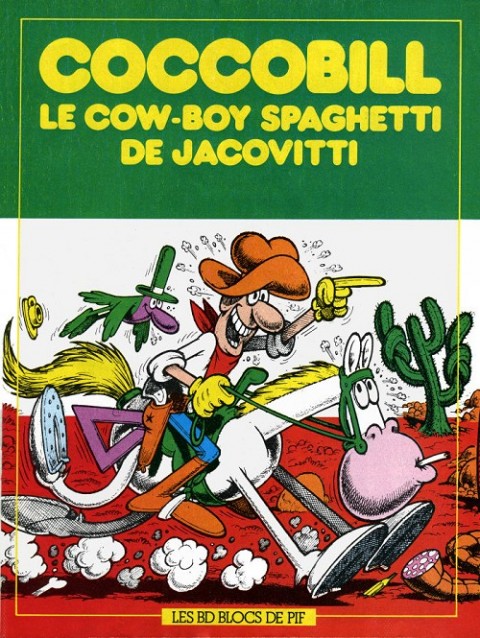 Couverture de l'album Coccobill Le cow-boy Spaghetti de Jacovitti
