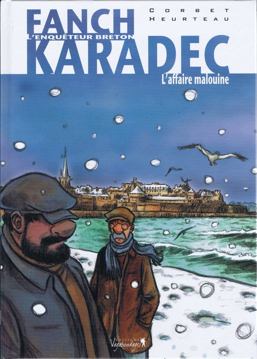 Couverture de l'album Fanch Karadec l'enquêteur breton Tome 2 L'affaire malouine