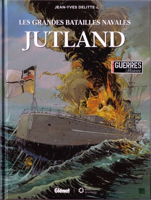 Couverture de l'album Les grandes batailles navales Tome 2 Jutland