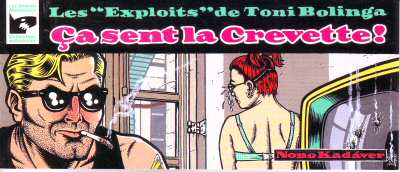 Couverture de l'album Les Exploits de Toni Bolinga Ça sent la Crevette !