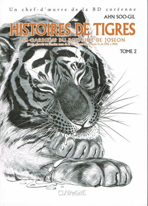 Couverture de l'album Histoires de tigres Tome 2 Les gardiens du royaume de joseon