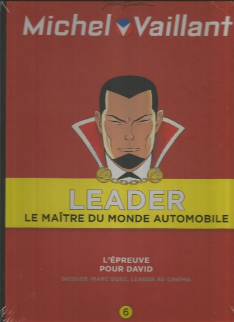 Couverture de l'album Michel Vaillant LEADER : Le Maître du monde automobile Volume 6 L'épreuve - Pour David