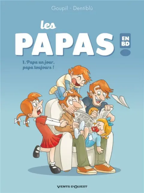 Les papas en BD