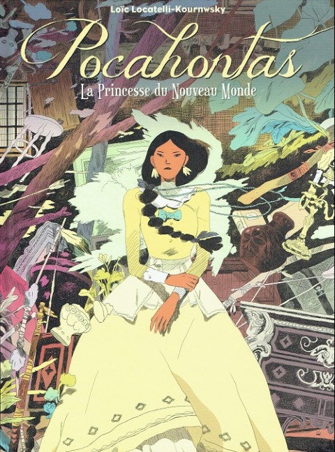 Couverture de l'album Pocahontas La princesse du nouveau monde