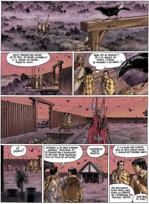 Planche de l'album Le Casque d'Agris Tome 1 Le sanctuaire interdit