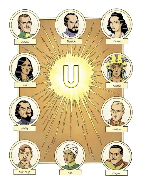 Planche de l'album Avant Blake et Mortimer Tome 2 La flèche ardente