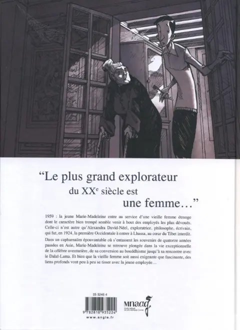 Verso de l'album Une vie avec Alexandra David-Néel Livre 1