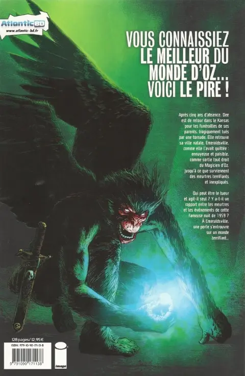 Verso de l'album Les Assassins d'Oz Tome 1 [No Place Like Home]
