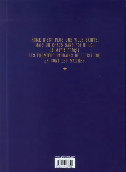 Verso de l'album Borgia L'Intégrale