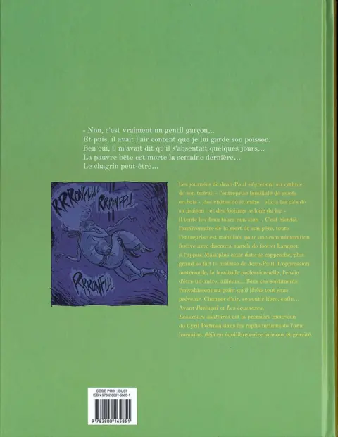 Verso de l'album Les Coeurs solitaires