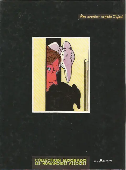Verso de l'album L'Incal Tome 2 L'Incal Lumière