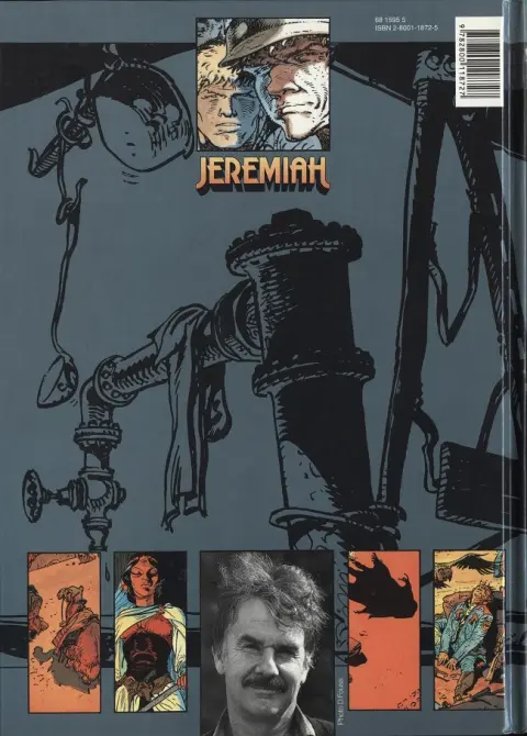 Verso de l'album Jeremiah Tome 2 Du sable plein les dents