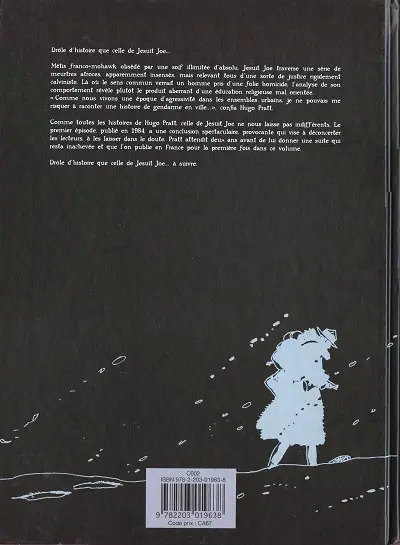 Verso de l'album Jésuite Joe