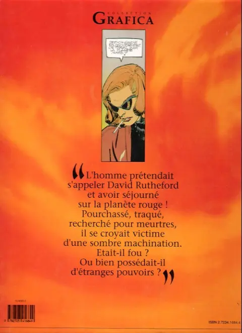 Verso de l'album Le Lièvre de Mars Tome 2