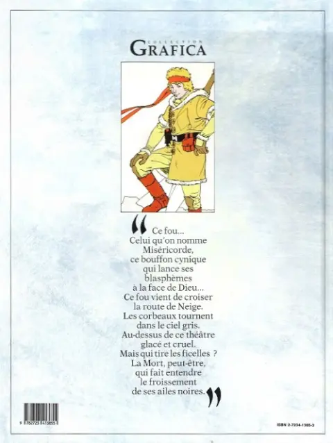 Verso de l'album Neige Tome 2 La mort corbeau