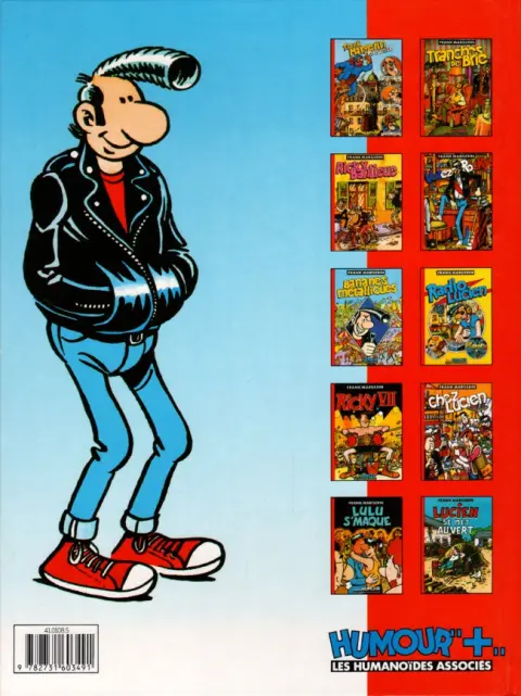 Verso de l'album Votez Rocky