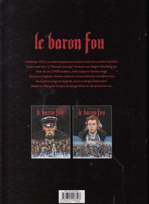 Verso de l'album Le Baron Fou Tome 2