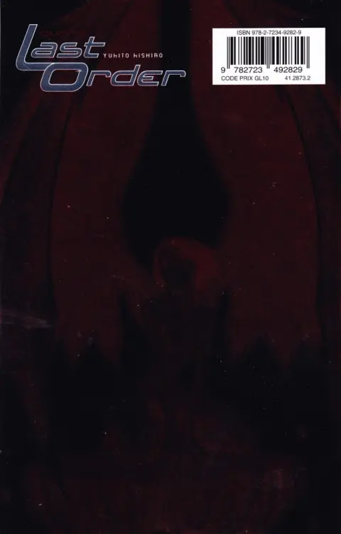 Verso de l'album Gunnm - Last Order Nouvelle Edition 17