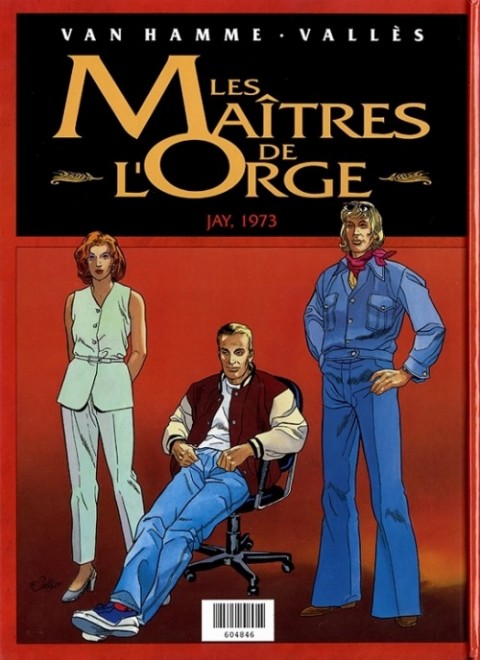 Verso de l'album Les Maîtres de l'Orge Julienne, 1950 / Jay, 1973