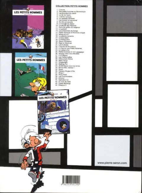 Verso de l'album Les Petits hommes Tome 44 Eslapion 3