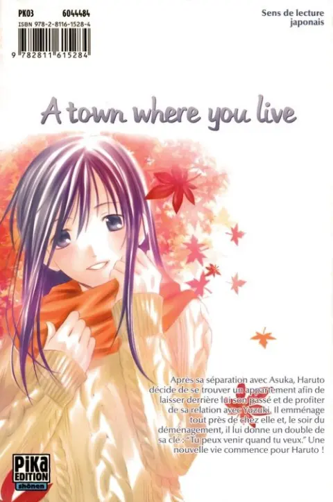 Verso de l'album A town where you live 16
