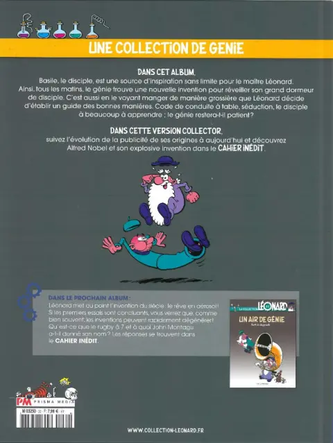 Verso de l'album La Collection Léonard Tome 30 Génie civil