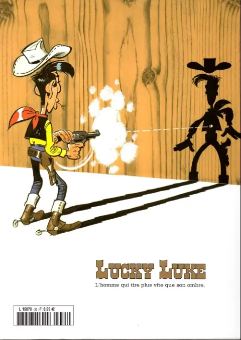 Verso de l'album Lucky Luke La collection Tome 35 L'élixir du docteur Doxey