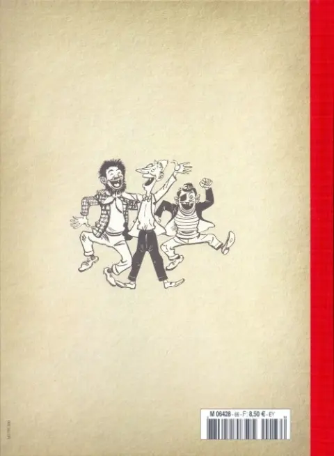 Verso de l'album Les Pieds Nickelés - La collection Tome 67 Les Pieds Nickelés en pleine bagarre