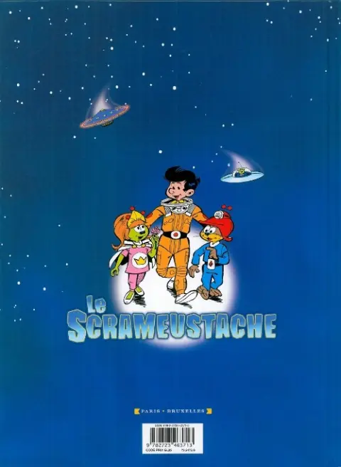 Verso de l'album Le Scrameustache Tome 34 Le retour de Falzar