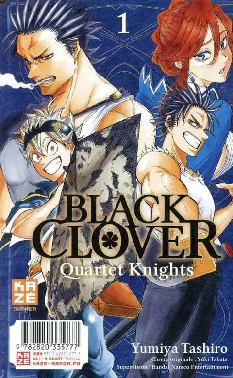 Verso de l'album Black Clover 20
