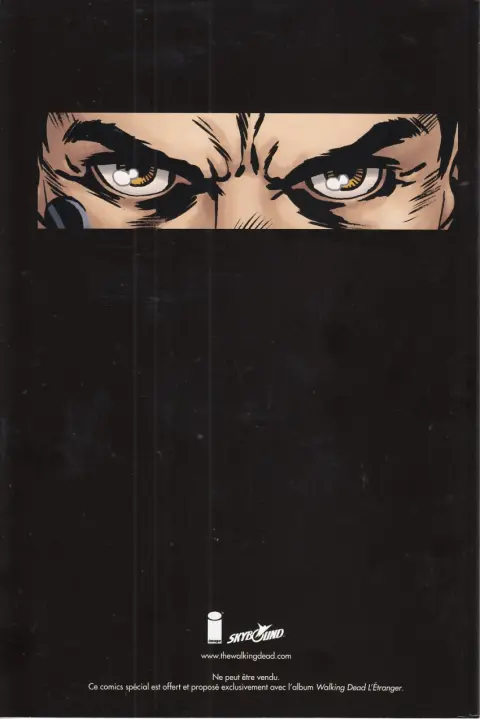 Verso de l'album Walking Dead Le Retour de Negan